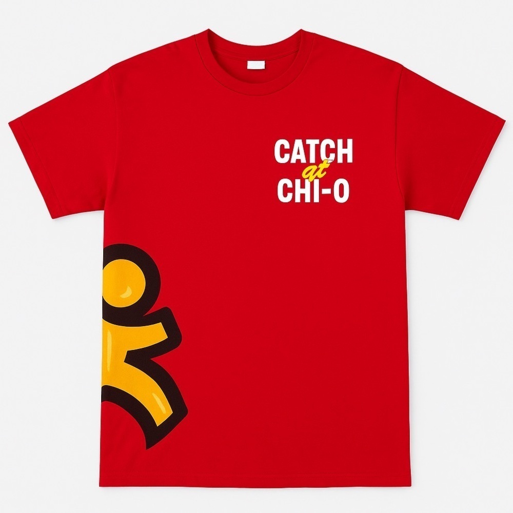 Catch A Chi-O Red Short Sleeve T-Shirt